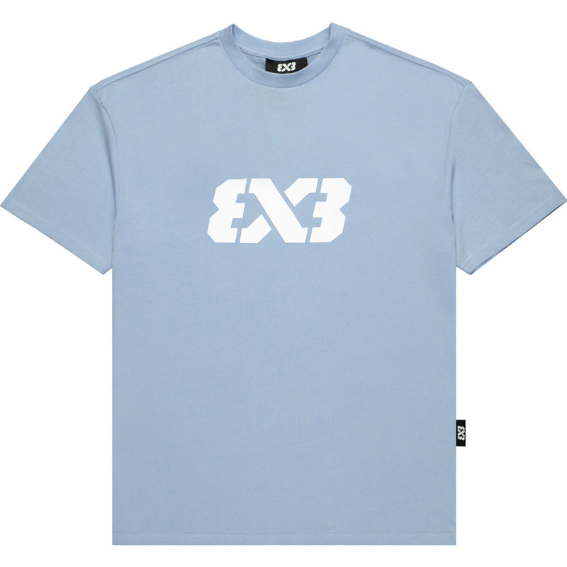 3x3 Logo T-Shirt 'Baby Blue'