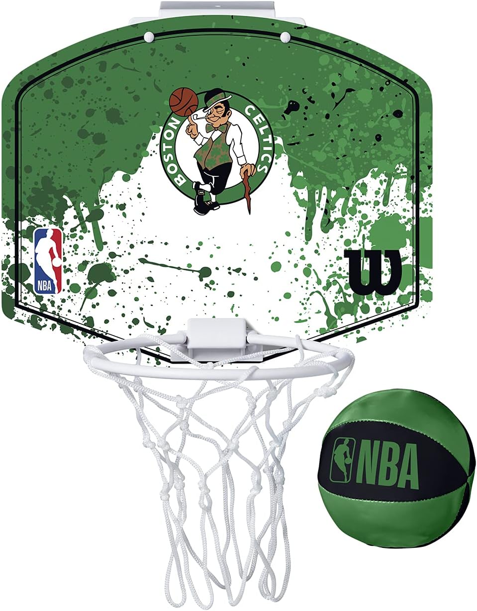 Wilson Boston Celtics NBA Team Mini Hoop 'Green' – Bouncewear
