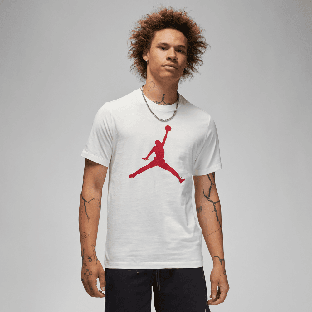 Jordan Jumpman Men s T Shirt Sail Red Bouncewear