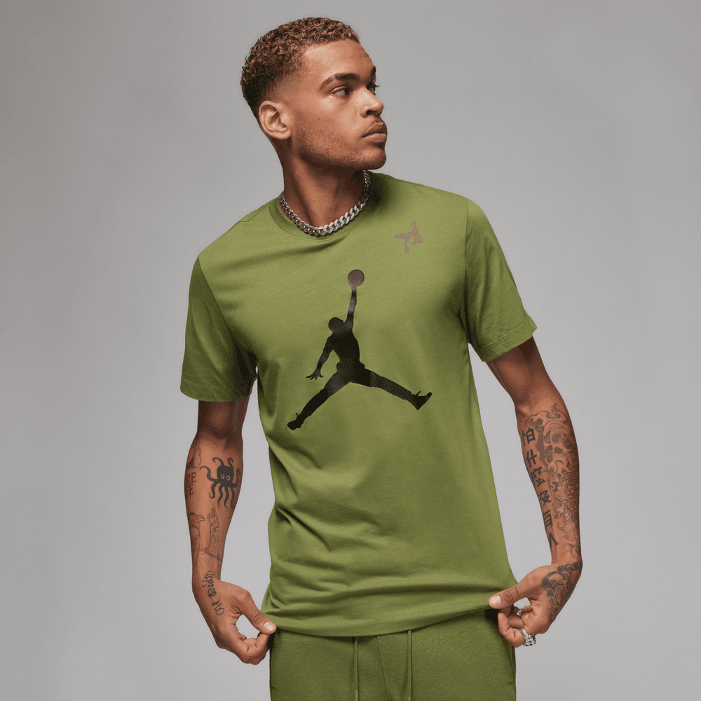 Jordan Jumpman Men s T Shirt Olive Black Bouncewear