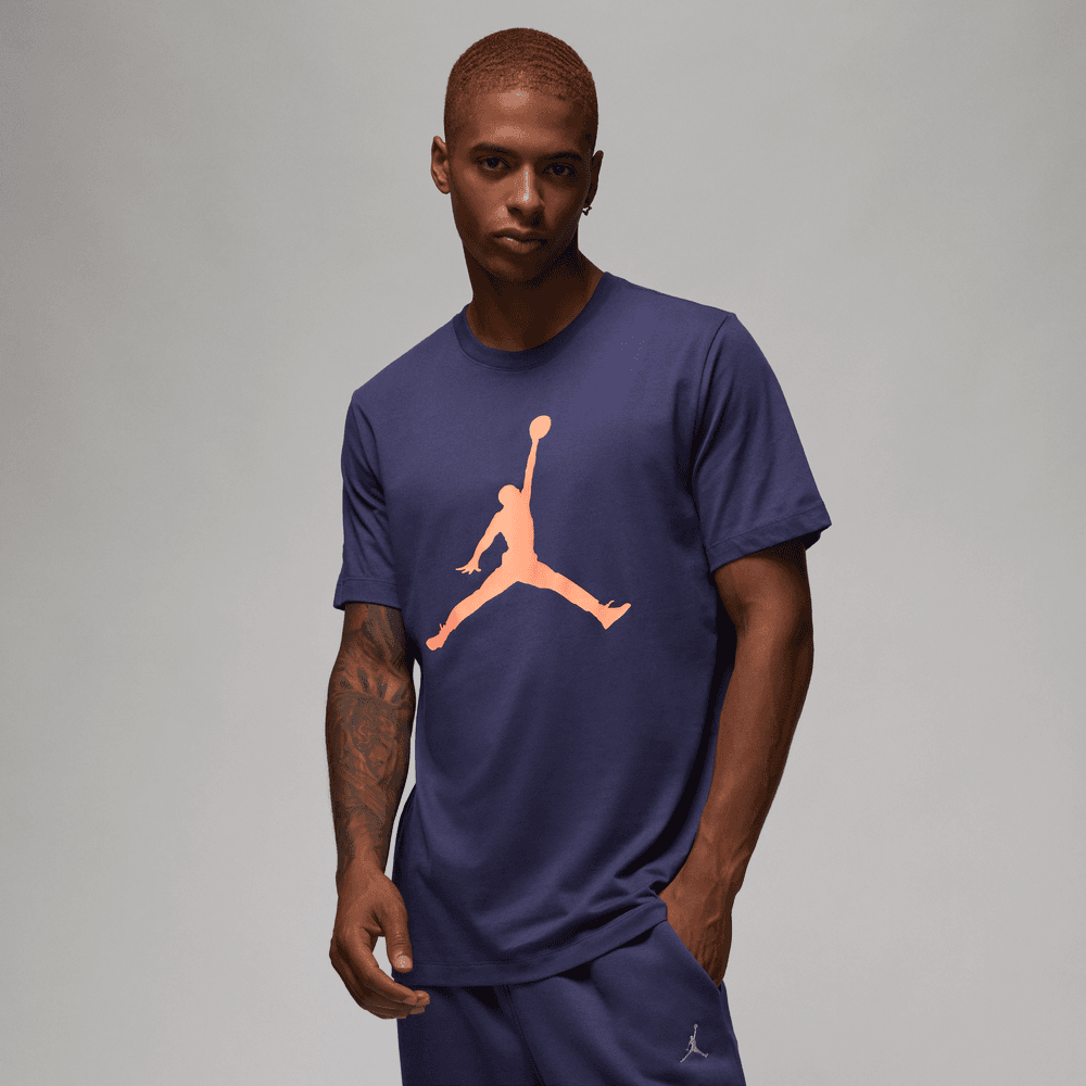 Jordan Jumpman Men s T Shirt Purple Orange Bouncewear