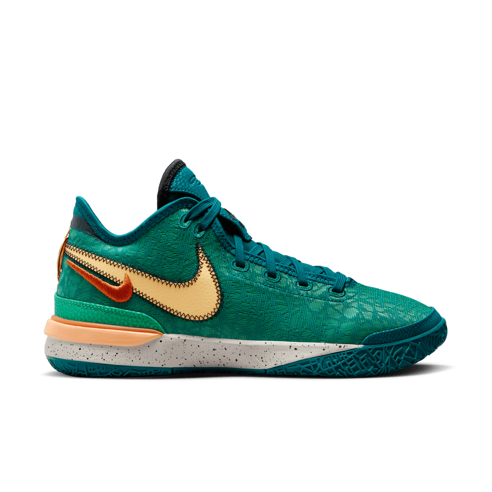 LeBron James LeBron NXXT Gen Basketball Shoes Teal Orange Bouncewear