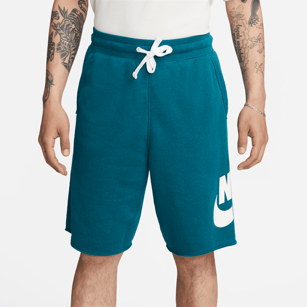 Nike Club Alumni Men s French Terry Shorts Geode Teal Bouncewear