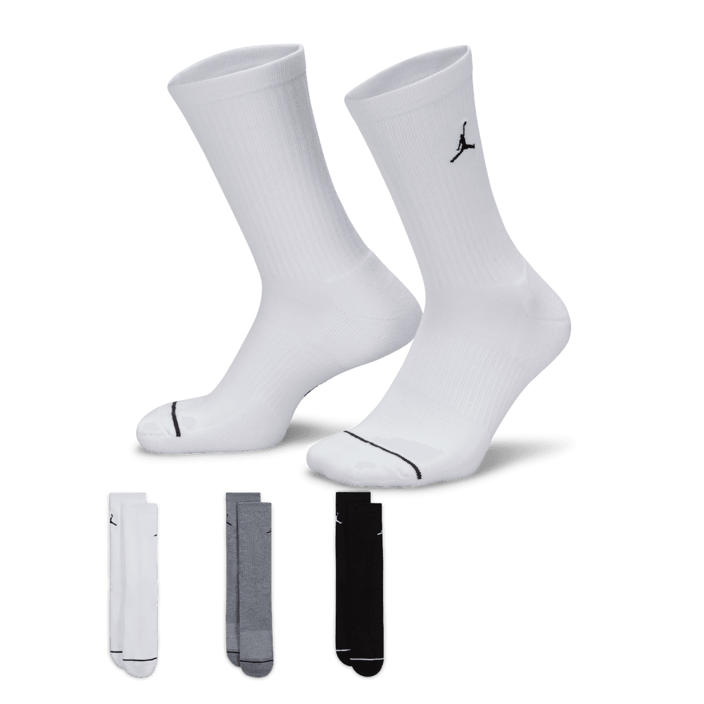 Jordan Everyday Crew Socks (3 pairs)'Multi-Color' – Page