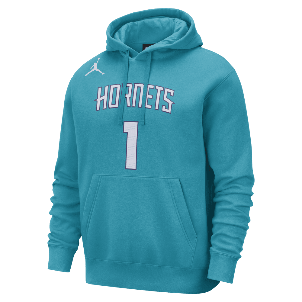 Charlotte hornets hoodie jordan hotsell