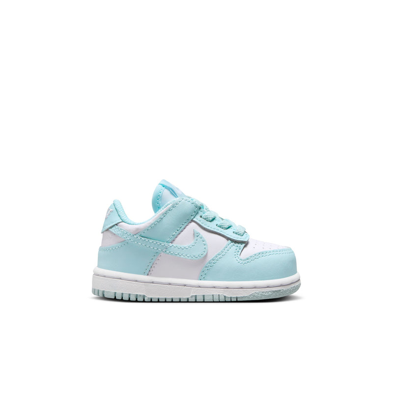 Nike Dunk Low Baby/Toddler Shoes (TDE) 'White/Glacier/Blue'