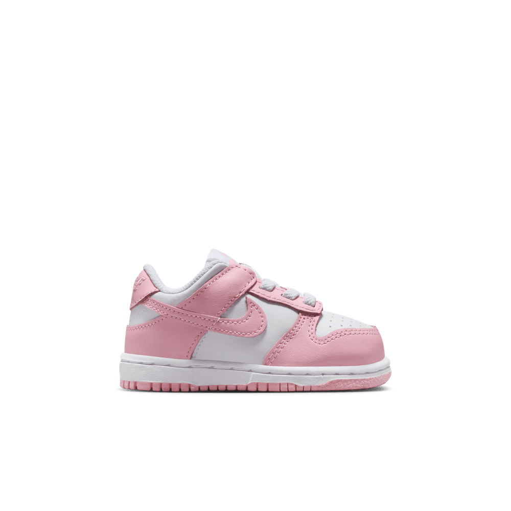 Nike Dunk Low Baby/Toddler Shoes (TDE) 'White/Pink' – Page