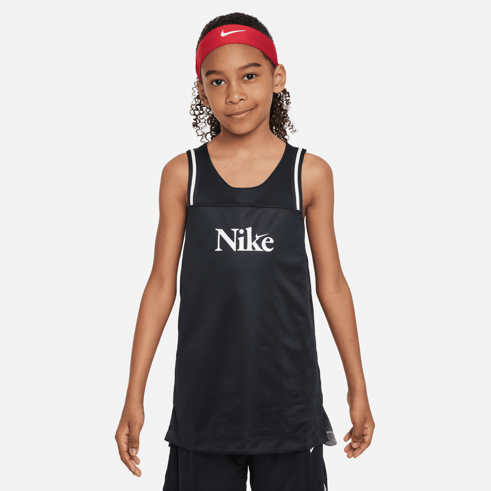 Nike Culture of Basketball Big Kids Reversible Basketball Jersey Bla Bouncewear