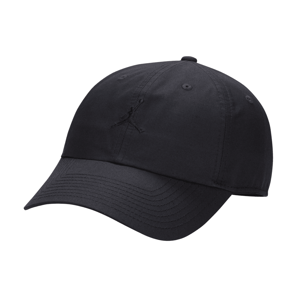 Jordan Club Cap Adjustable Unstructured Hat Black Bouncewear