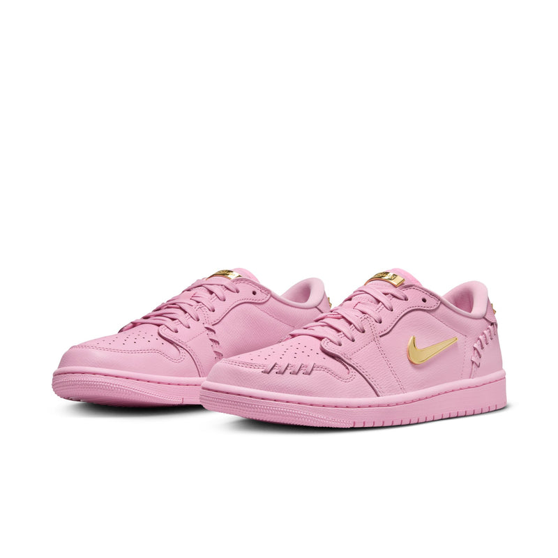 Air Jordan 1 Low Method of Make Women's Shoes 'Pink/Gold'
