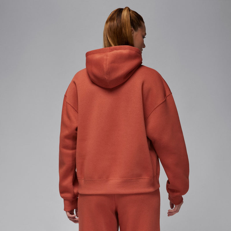 Jordan Brooklyn Fleece Women's Pullover Hoodie 'Dusty Peach/Sail'