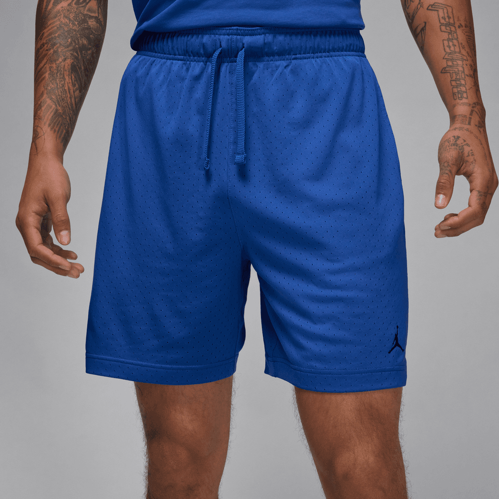 royal blue and black jordan shorts