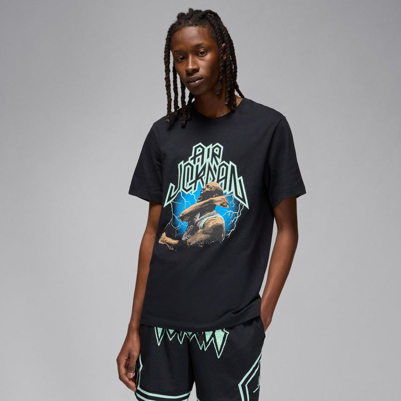 Jordan Sport Men's Dri-FIT T-Shirt 'Black/Mint Foam'