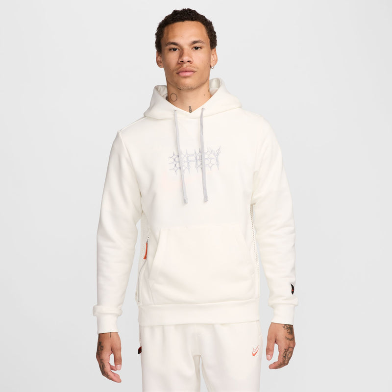 Kevin Durant Kevin Durant Men's Dri-FIT Standard Issue Pullover Basketball Hoodie 'Sail/Grey'