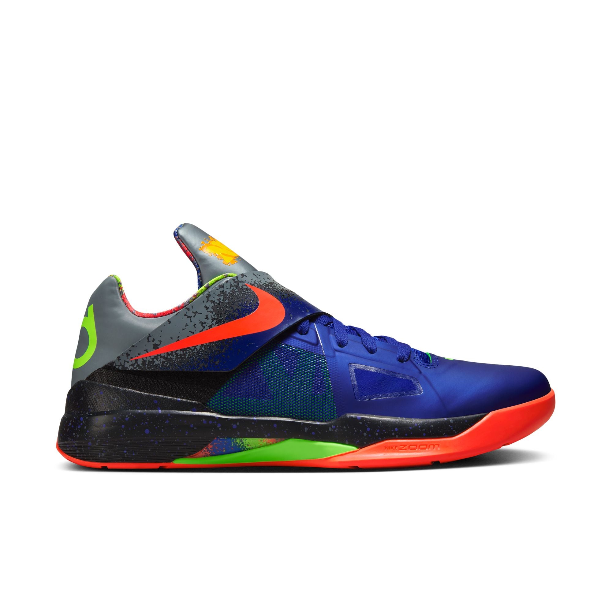 Kevin Durant Nike KD 4 Nerf Basketball Shoes Concord Crimson Black