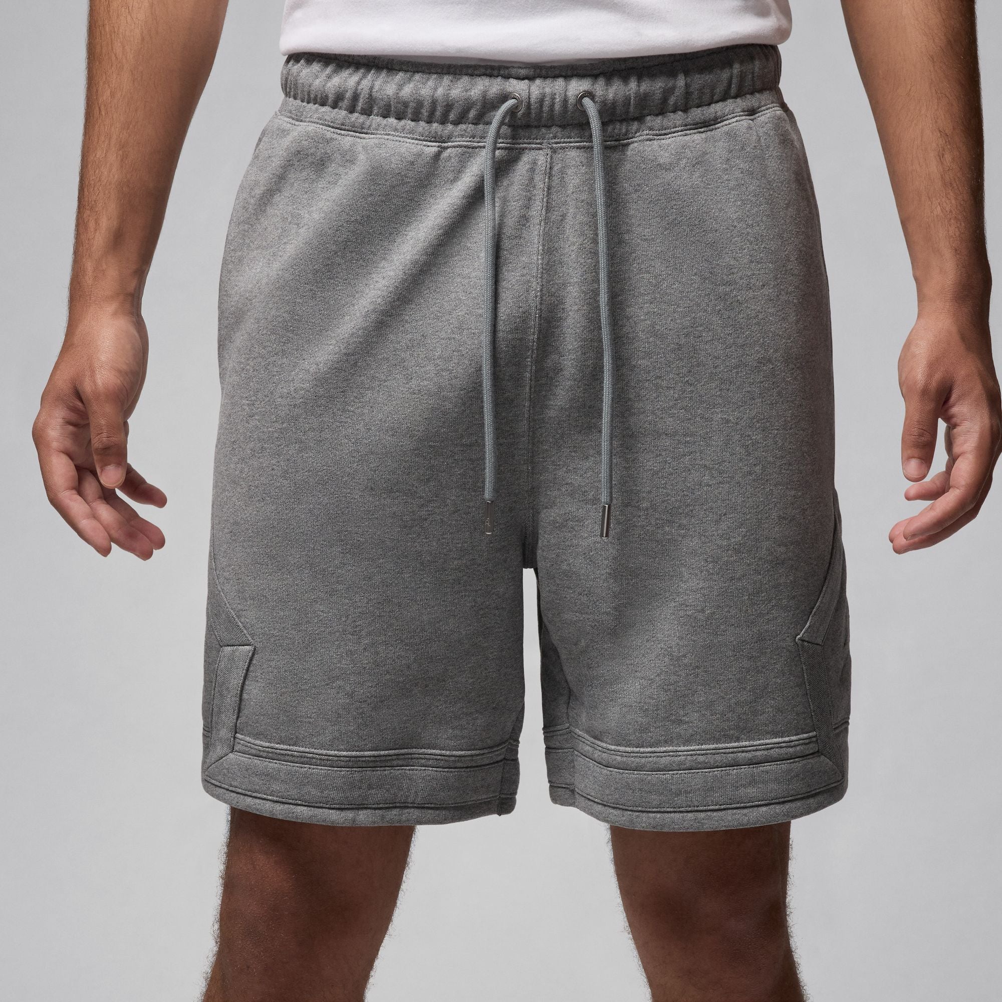 Jordan Flight Men's Fleece Diamond Shorts 'Carbon Heather