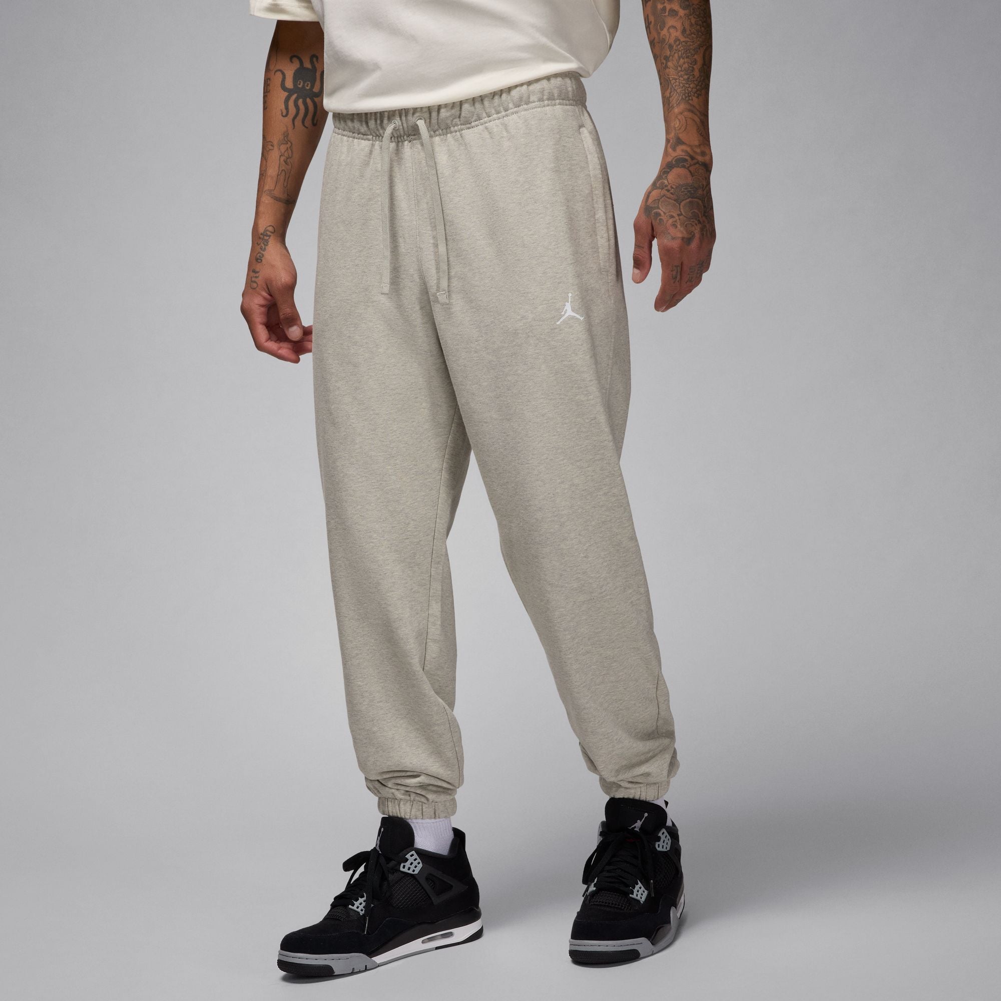 Jordan Sport Crossover Men's Dri-FIT Fleece Pants 'Grey Heather