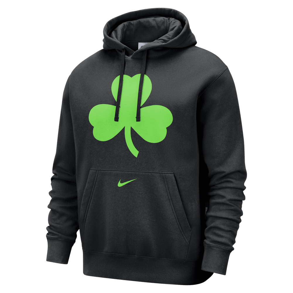 boston celtics city edition men's nike nba fleece pullover hoodie