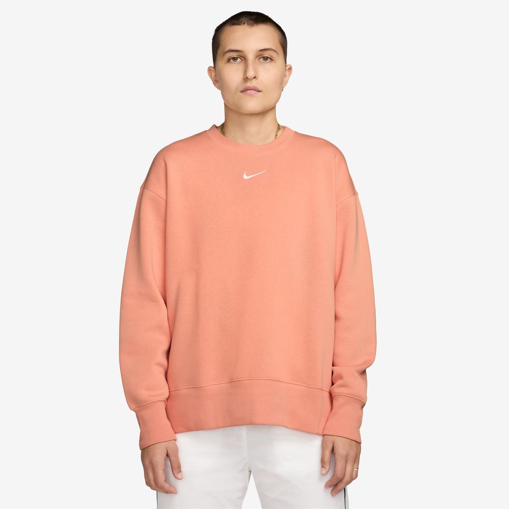 Nike Sportswear Phoenix Fleece Women's Oversized Crew-Neck Sweatshirt 'Apricot/Sail'