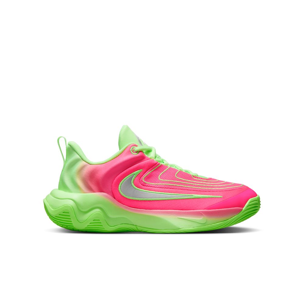 Giannis Antetokounmpo Giannis Immortality Big Kids' Basketball Shoes (GS) 'Lime Blast/Grey/Pink'