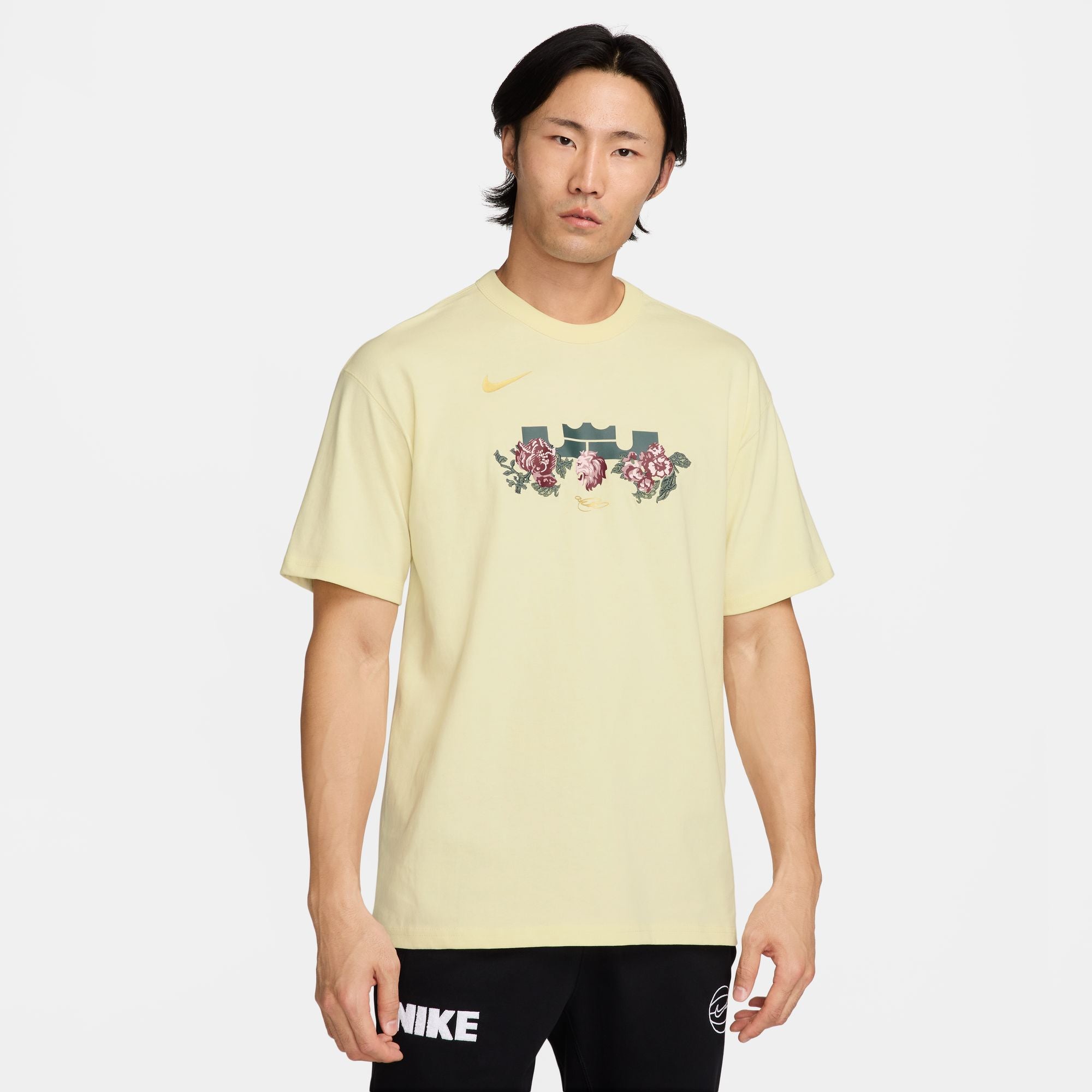 LeBron James LeBron Men's Max90 Basketball T-Shirt 'Coconut Milk