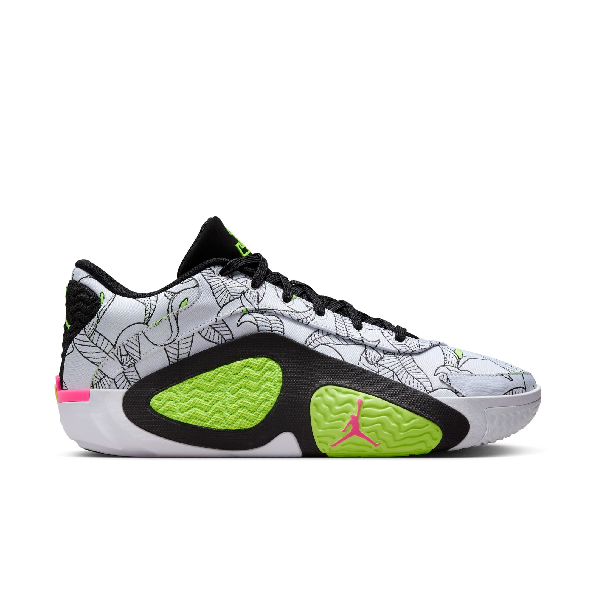 Jayson Tatum Tatum Basketball Shoes 'White/Volt/Black/Pink'