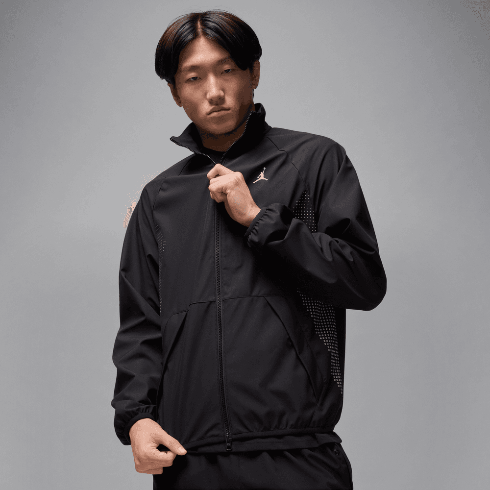 Jordan Sport JAM Men's Warm-Up Jacket 'Black/Silver' – Bouncewear