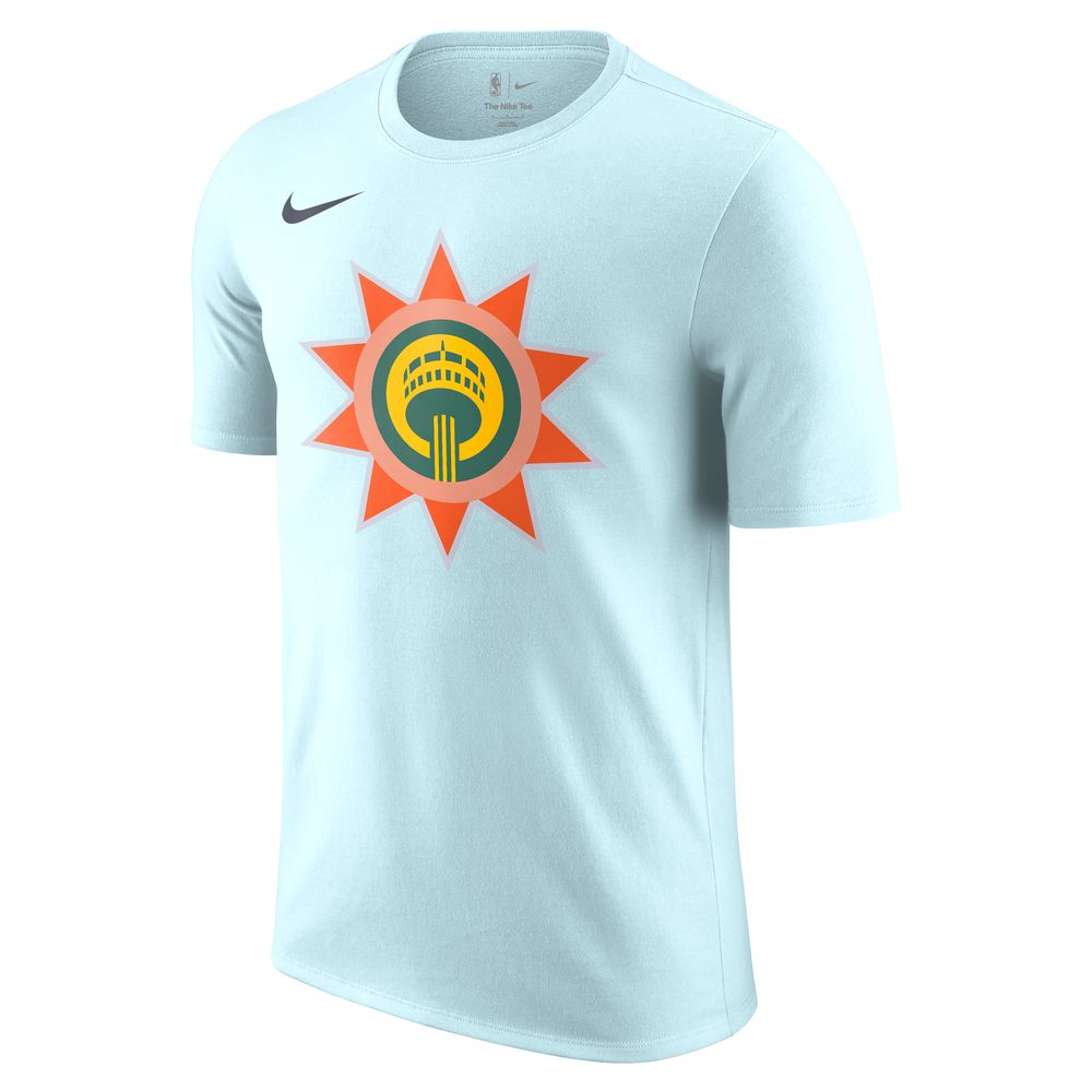 Golden State Nike City Edition T Shirts Men's Nike Gold Golden