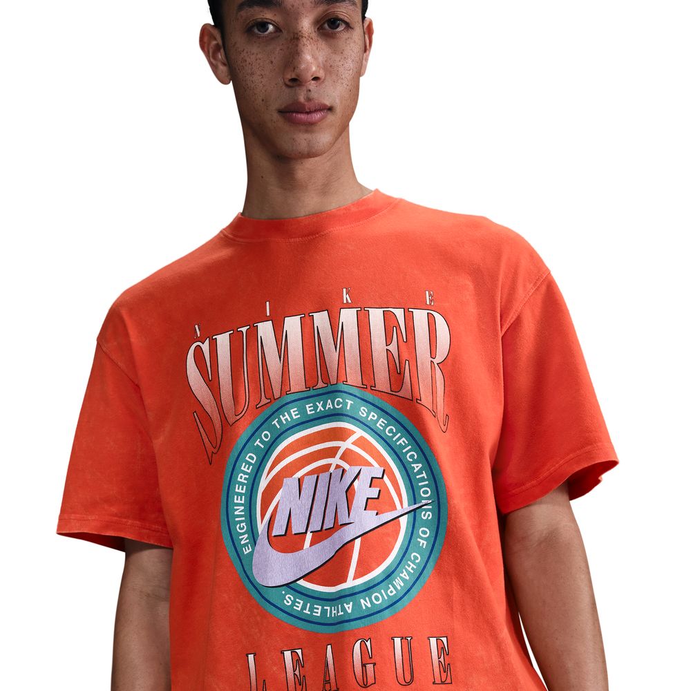 Nike Men's Max90 Basketball T-Shirt 'Picante Red' – Page