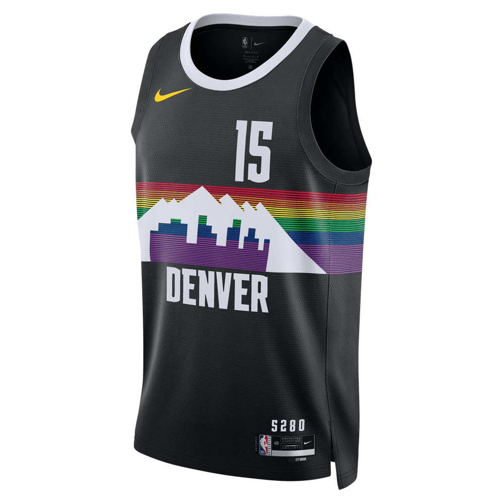 Nikola Jokić Denver Nuggets City Edition Men's Nike NBA Swingman