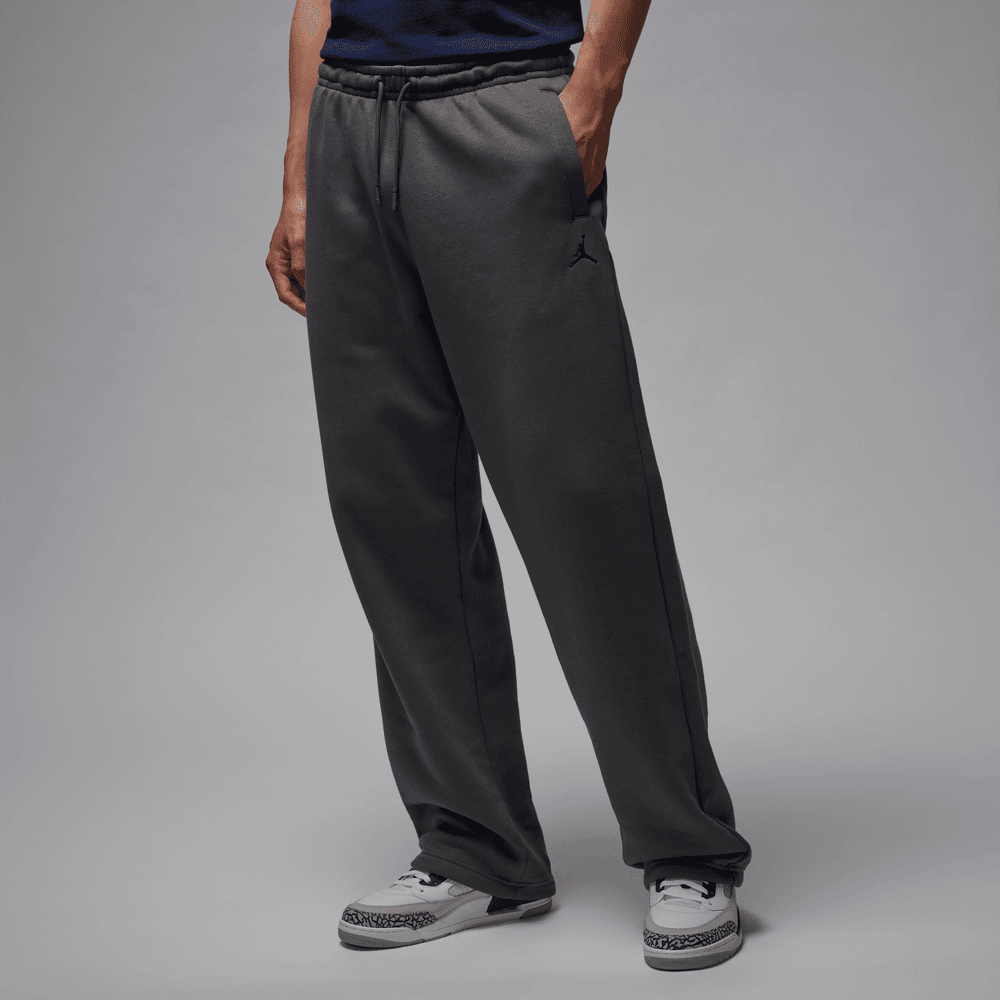 Jordan Brooklyn Fleece Men's Oversized Open-Hem Pants 'Iron Grey