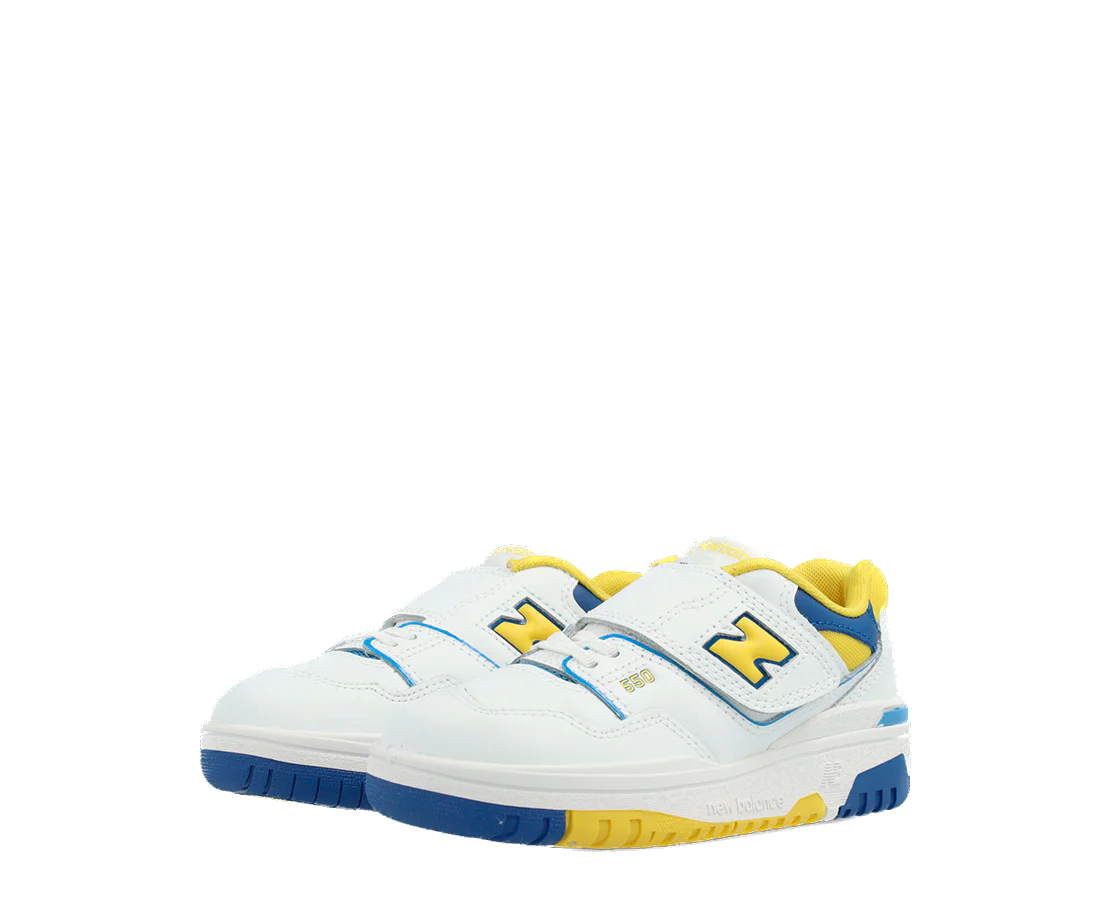 New Balance Kids 550 PS White Honeycomb Bouncewear