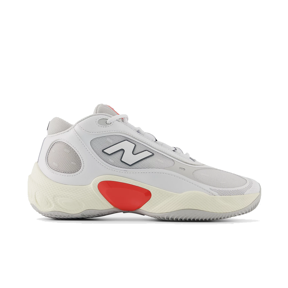 New Balance Fresh Foam BB V3 'White / Blast Red' Basketball Shoes