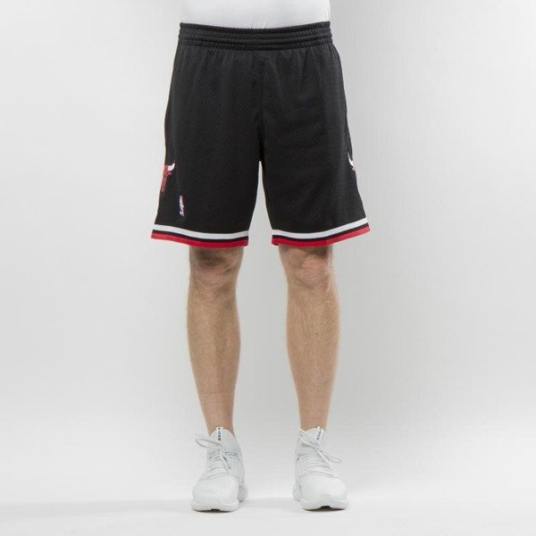 Mitchell Ness Chicago Bulls Swingman Shorts Black Bouncewear