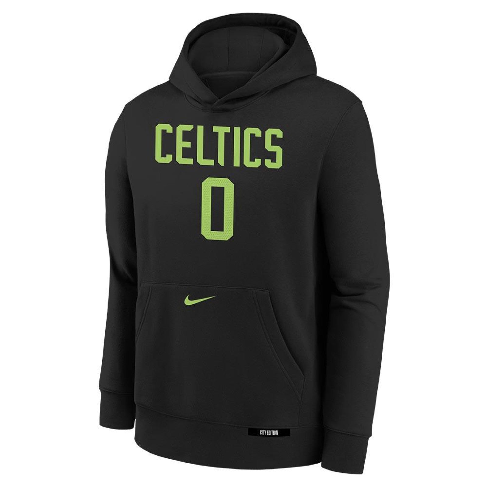 City Edition Boston Celtics Black Hoodie Boston Celtics New Era