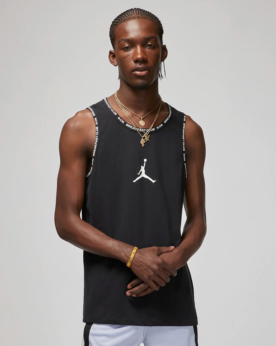 Jordan Dri-FIT Men's Graphic Tank 'White/Black' – Bouncewear