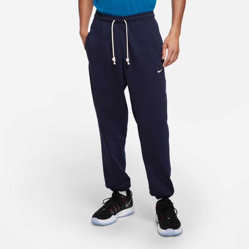 Nike Dri-FIT Standard Issue Men's Basketball Pants 'Navy/Ivory