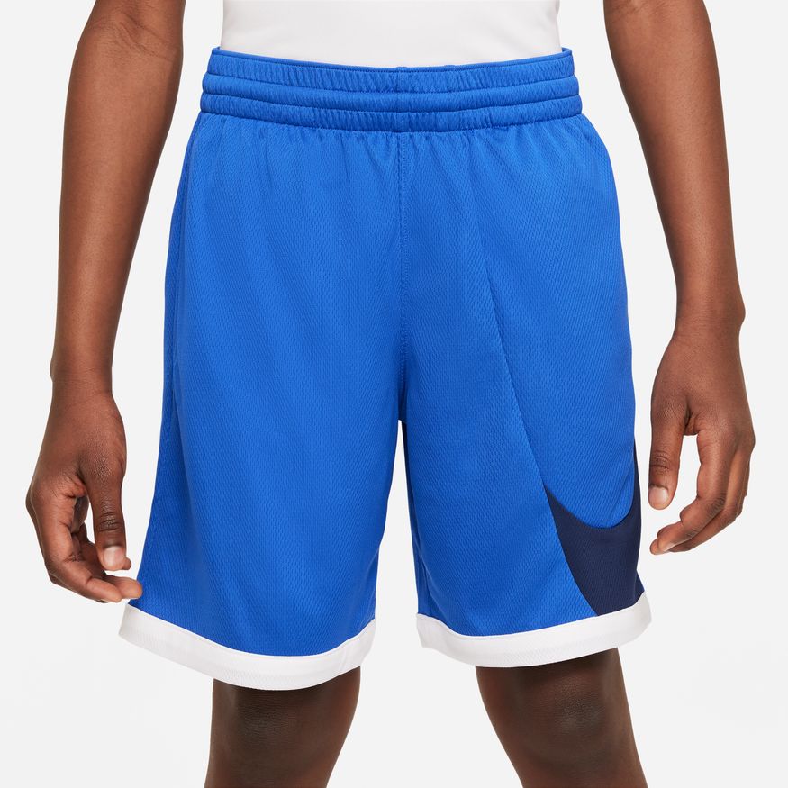 Nike Dri-FIT Big Kids' (Boys') Basketball Shorts 'Blue/Navy/White