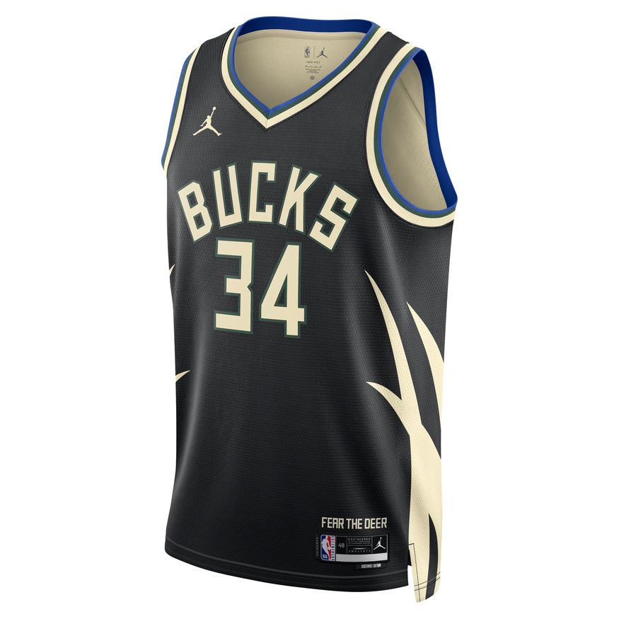 Giannis Antetokounmpo Milwaukee Bucks Statement Edition Jordan Dri