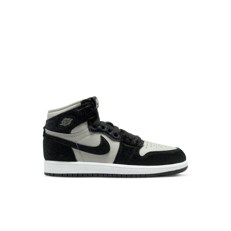 Jordan 1 Retro High Little Kids' Shoes (PS) 'Grey/Black/White'