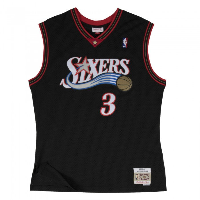 Iverson 76ers Jersey Allen Iverson Maillot Mitchell Ness NBA