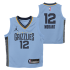 Ja Morant Icon Replica Jersey Memphis Grizzlies Jordan NBA (0-7 years) 'Blue'