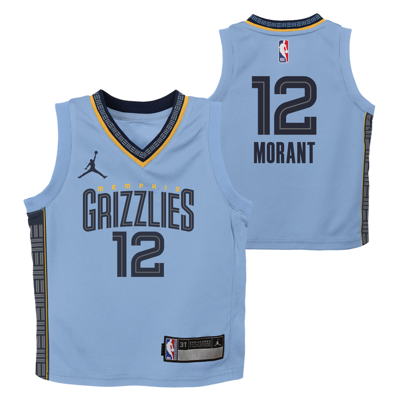 Ja Morant Icon Replica Jersey Memphis Grizzlies Jordan NBA (0-7 years ...