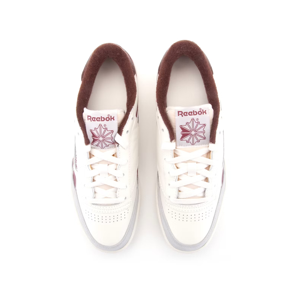 Reebok Club C Revenge Vintage Shoes 'Chalk/Burgundy/Grey'