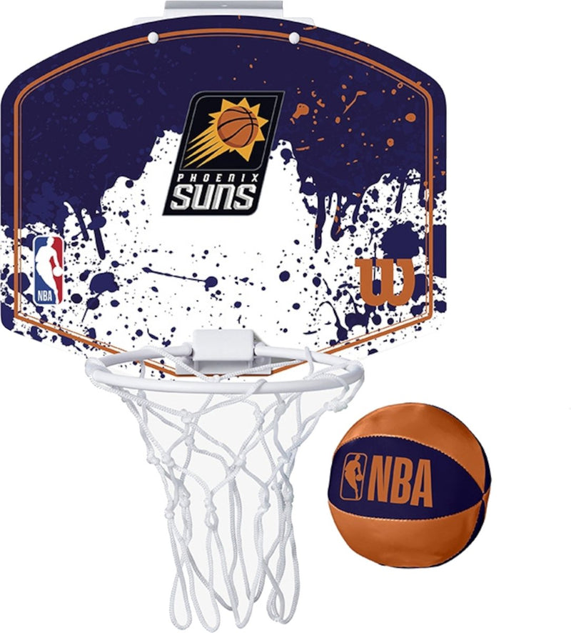 Wilson NBA Team Mini Hoop Phoenix Suns 'White/Purple'