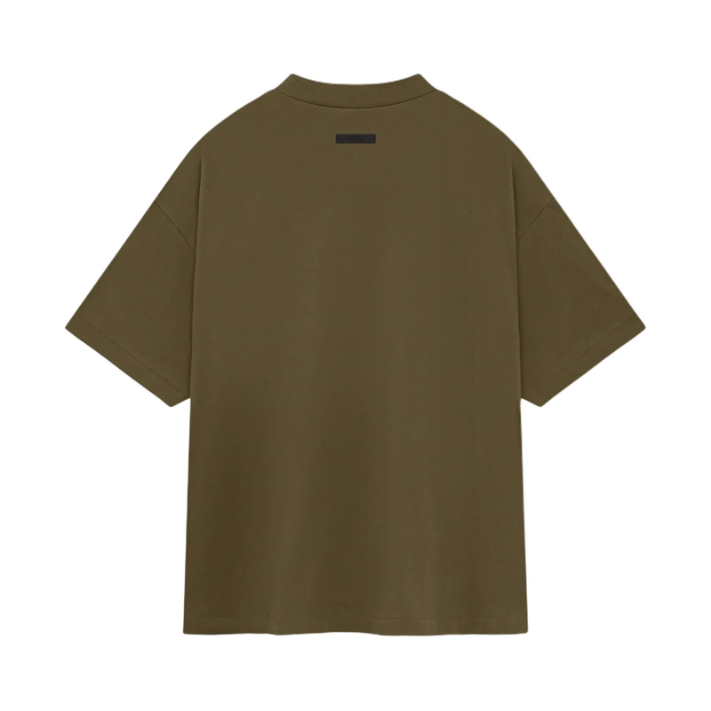 Fear Of God Essentials Jersey Crewneck T-Shirt  'Olive'