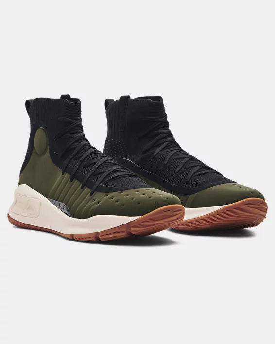 Under Armour Curry 4 'Black History Month' 2023 'Black/Green'