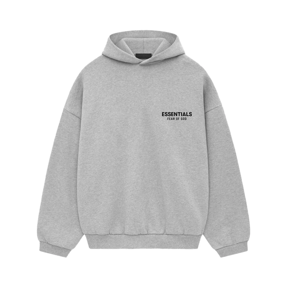Fear Of God Essentials Hoodie 'Light Heather Grey'