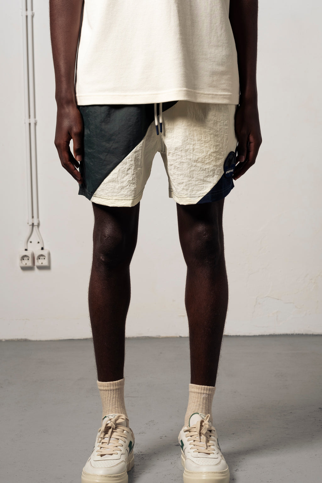 Goodies Sportive Boat Master Swim Shorts 'Ecru'