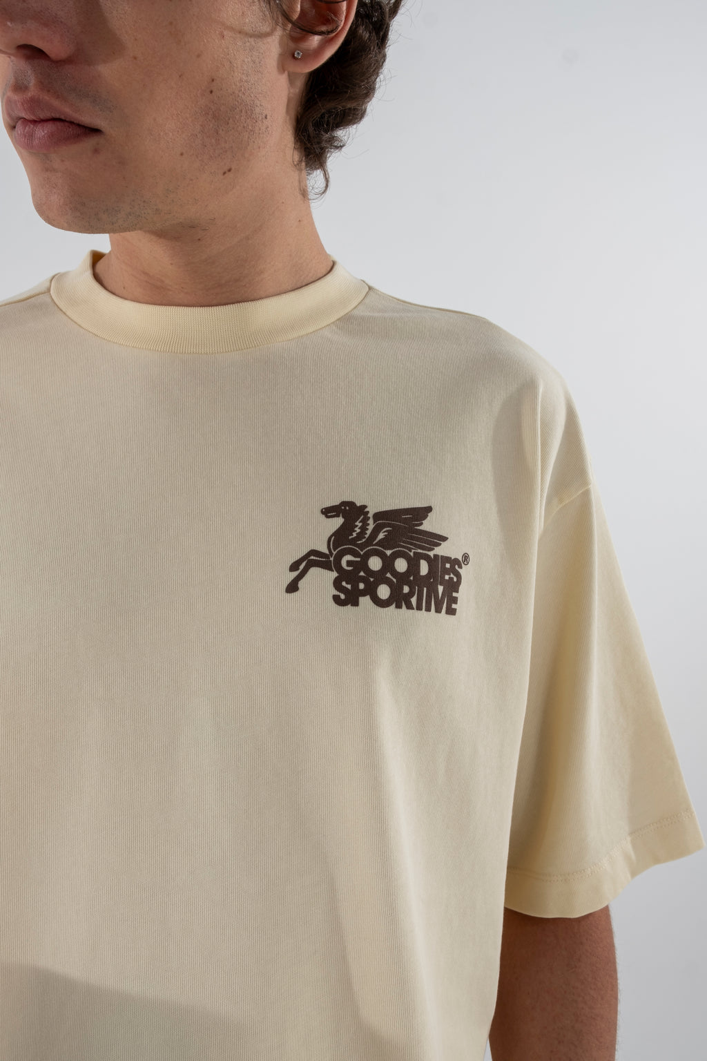 Goodies Sportive New Pegasus Tee T-shirt 'Butter'